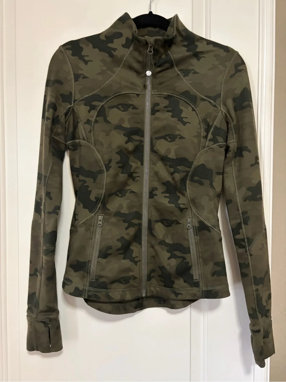 🍋lululemon Nulu Align Define 🍋Camouflage Full Activewear Zip Jacket🍋